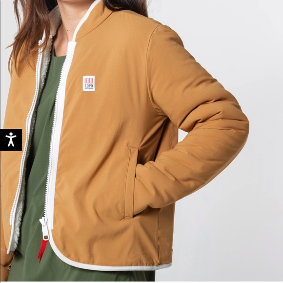 Topo Designs Jackets & Blazers - Topo Designs Sherpa Jacket Reversible